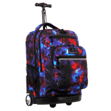 Sundance Laptop Rolling Backpack (20 Inch) in Galaxy - JWorldstore