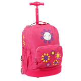 Character Kids Rolling Backpack (16.5 Inch) - JWorldstore