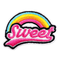 Sweet Rainbow Iron/Sew On Patch - JWorldstore