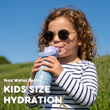 Flowee 14oz Insulated Water Bottle in Pink