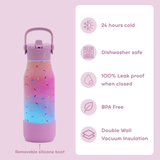 Flowee 22oz Insulated Water Bottle in Confetti
