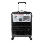 Cue Carry-On Luggage With Spinner Wheels - JWorldstore
