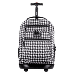 Sundance Laptop Rolling Backpack (20 Inch) in Houndstooth - Final Sale - JWorldstore