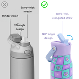 Flowee 14oz Insulated Water Bottle in Puffy Flower