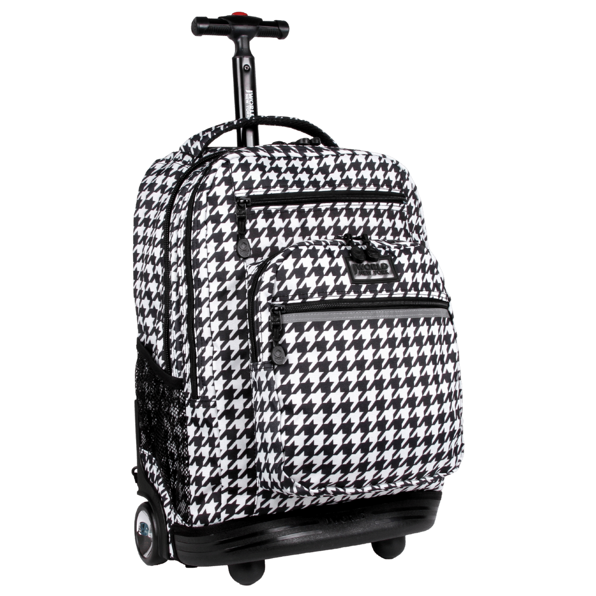 Sundance Laptop Rolling Backpack (20 Inch) in Houndstooth - Final Sale - JWorldstore