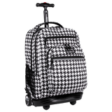 Sundance Laptop Rolling Backpack (20 Inch) in Houndstooth - Final Sale - JWorldstore