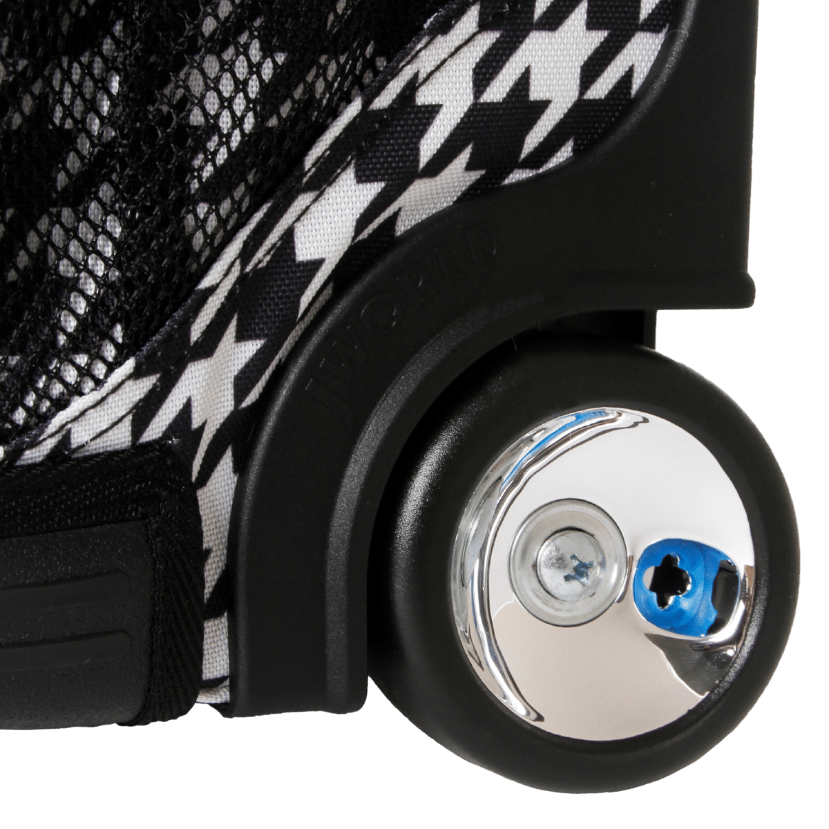 Sundance Laptop Rolling Backpack (20 Inch) in Houndstooth - Final Sale - JWorldstore