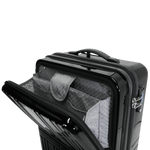 Cue Carry-On Luggage With Spinner Wheels - JWorldstore