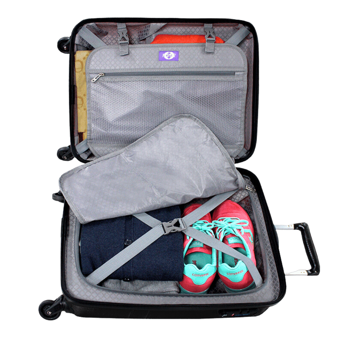Cue Carry-On Luggage With Spinner Wheels - JWorldstore