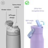 Flowee 22oz Insulated Water Bottle in Purple