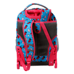 Sunrise Rolling Backpack (18 Inch) in Strawberry - Final Sale - JWorldstore