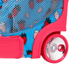 Sunrise Rolling Backpack (18 Inch) in Strawberry - Final Sale - JWorldstore