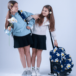 Sunrise Rolling Backpack (18 Inch) in Joy Daisy - JWorldstore