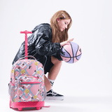 Sunrise Rolling Backpack (18 Inch) in Basketbally - Final Sale - JWorldstore