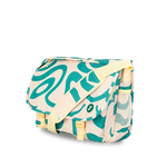 Thomas Laptop Messenger Bag in Green Swirl - JWorldstore