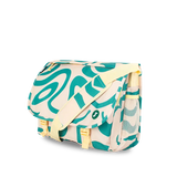 Thomas Laptop Messenger Bag in Green Swirl - JWorldstore