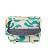 Thomas Laptop Messenger Bag in Green Swirl - JWorldstore