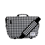 Thomas Laptop Messenger Bag in Houndstooth - Final Sale - JWorldstore