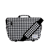 Thomas Laptop Messenger Bag in Houndstooth - Final Sale - JWorldstore
