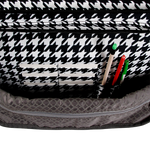 Thomas Laptop Messenger Bag in Houndstooth - Final Sale - JWorldstore