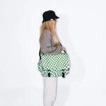 Thomas Laptop Messenger Bag in Matcha Checkers - JWorldstore