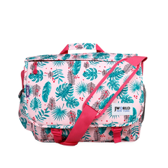 Thomas Laptop Messenger Bag in Palm Leaves - Final Sale - JWorldstore
