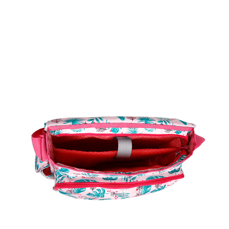 Thomas Laptop Messenger Bag in Palm Leaves - Final Sale - JWorldstore