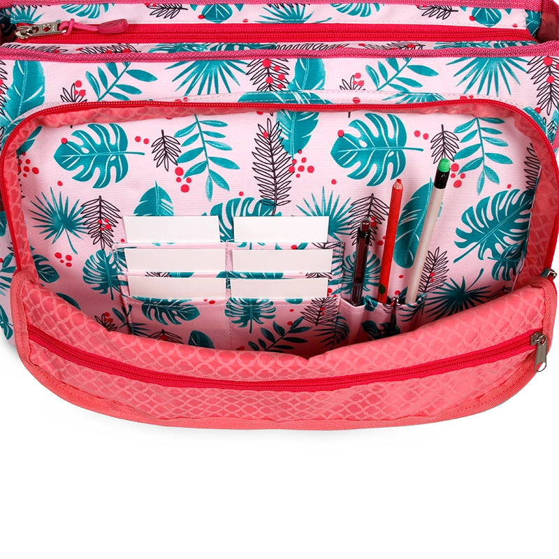 Thomas Laptop Messenger Bag in Palm Leaves - Final Sale - JWorldstore