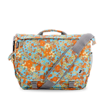 Thomas Laptop Messenger Bag in Retro Bloom - JWorldstore