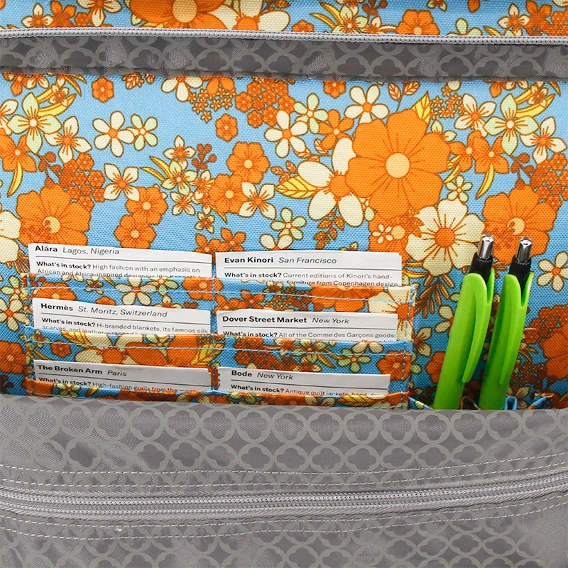 Thomas Laptop Messenger Bag in Retro Bloom - JWorldstore