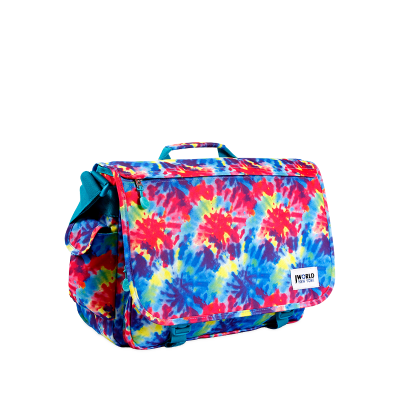 Thomas Laptop Messenger Bag in Tie Dye - Final Sale - JWorldstore