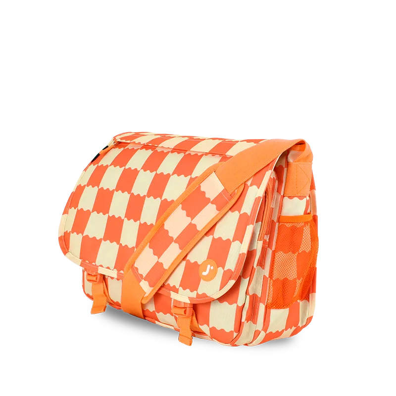 Thomas Laptop Messenger Bag in Wiggle Coral - JWorldstore