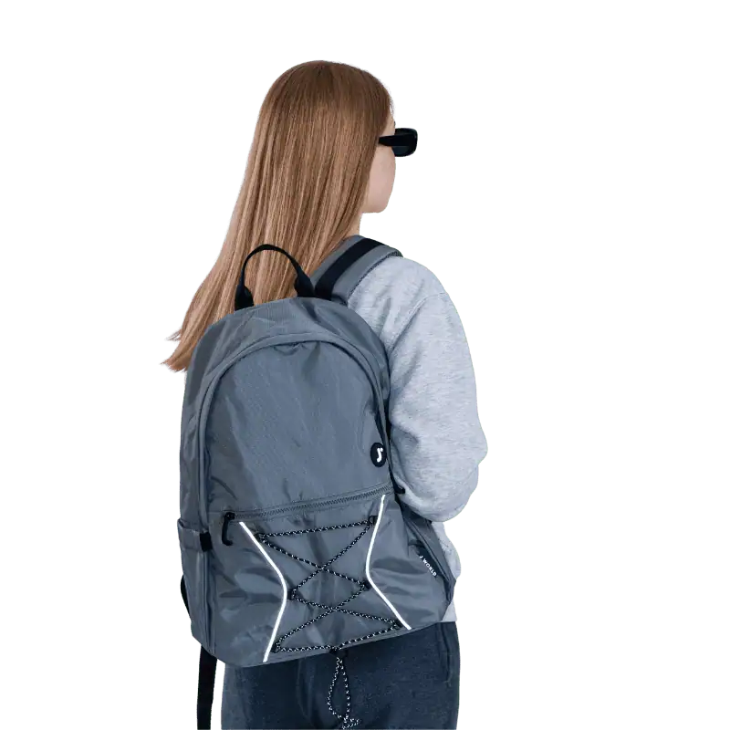 Cristos Casual Backpack in Grey - JWorldstore