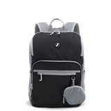 Junior Backpack With Lunch Box For School in Black - JWorldstore