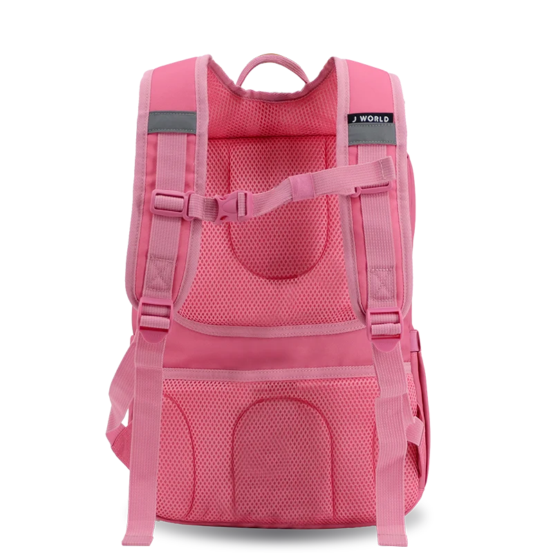 Junior Backpack With Lunch Box For School in Metallic Silver - JWorldstore