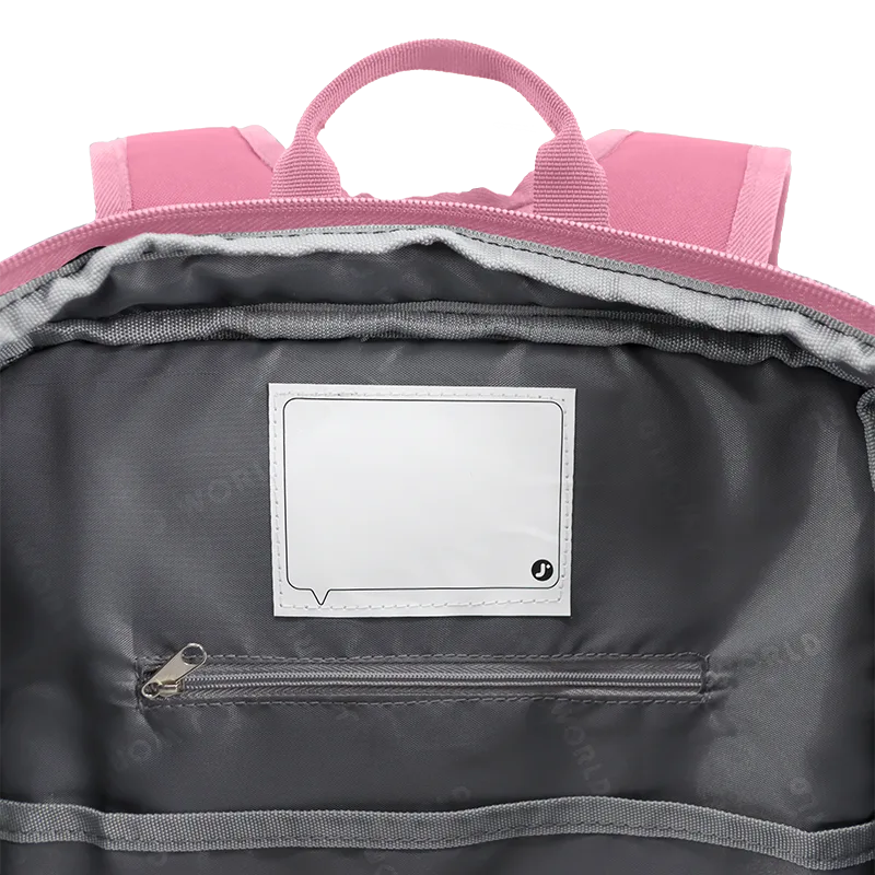Junior Backpack With Lunch Box For School in Metallic Silver - JWorldstore