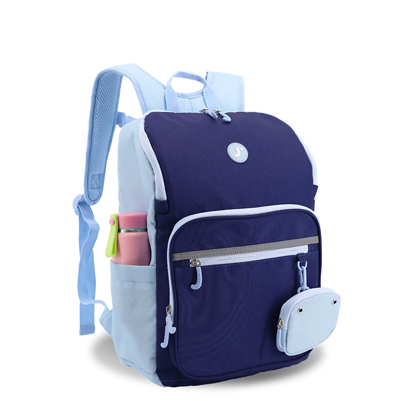 Junior Backpack With Lunch Box For School in Navy - JWorldstore