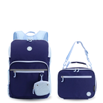Junior Backpack With Lunch Box For School in Navy - JWorldstore
