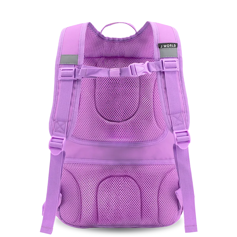 Junior Backpack With Lunch Box For School in Puffy Flower - JWorldstore