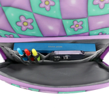 Junior Backpack With Lunch Box For School in Puffy Flower - JWorldstore