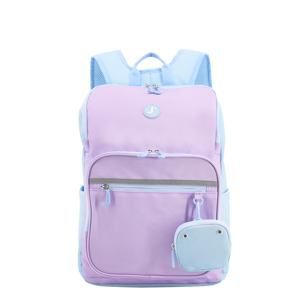 Junior Backpack With Lunch Box For School in Purple - JWorldstore