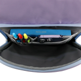 Junior Backpack With Lunch Box For School in Purple - JWorldstore