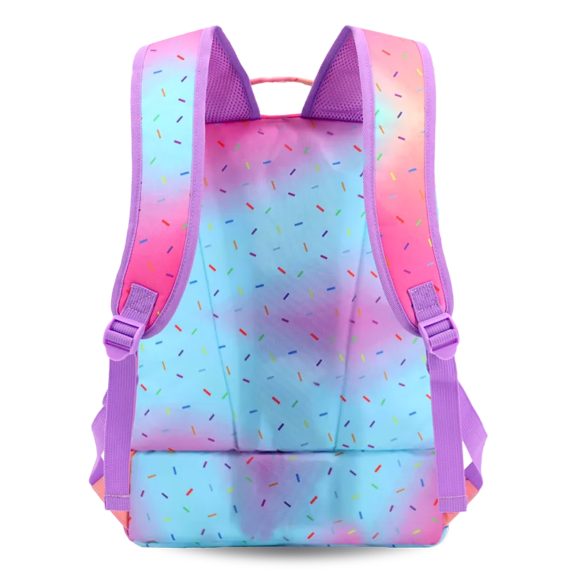 Packmate 2 in 1 Backpack With Built-in Lunch Bag in Confetti - JWorldstore