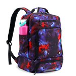 Packmate 2 in 1 Backpack With Built-in Lunch Bag in Galaxy - JWorldstore