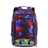 Packmate 2 in 1 Backpack With Built-in Lunch Bag in Galaxy - JWorldstore