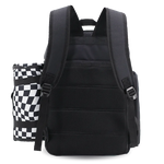 Picnic Backpack with Insulated Compartments & Picnic Mat in Black - JWorldstore