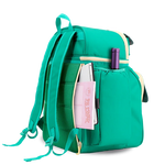 Picnic Backpack with Insulated Compartments & Picnic Mat in Green - JWorldstore