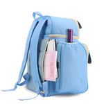 Picnic Backpack with Insulated Compartments & Picnic Mat in Sky Blue - JWorldstore