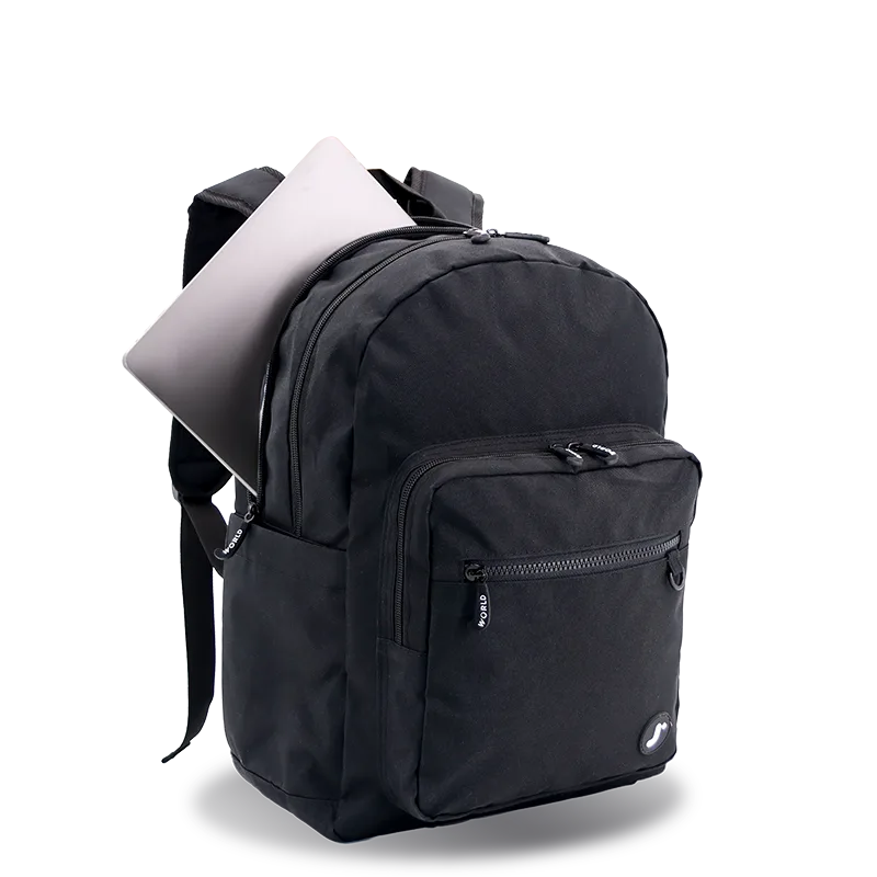 Zenpack Jr. Laptop Backpack in Black - JWorldstore