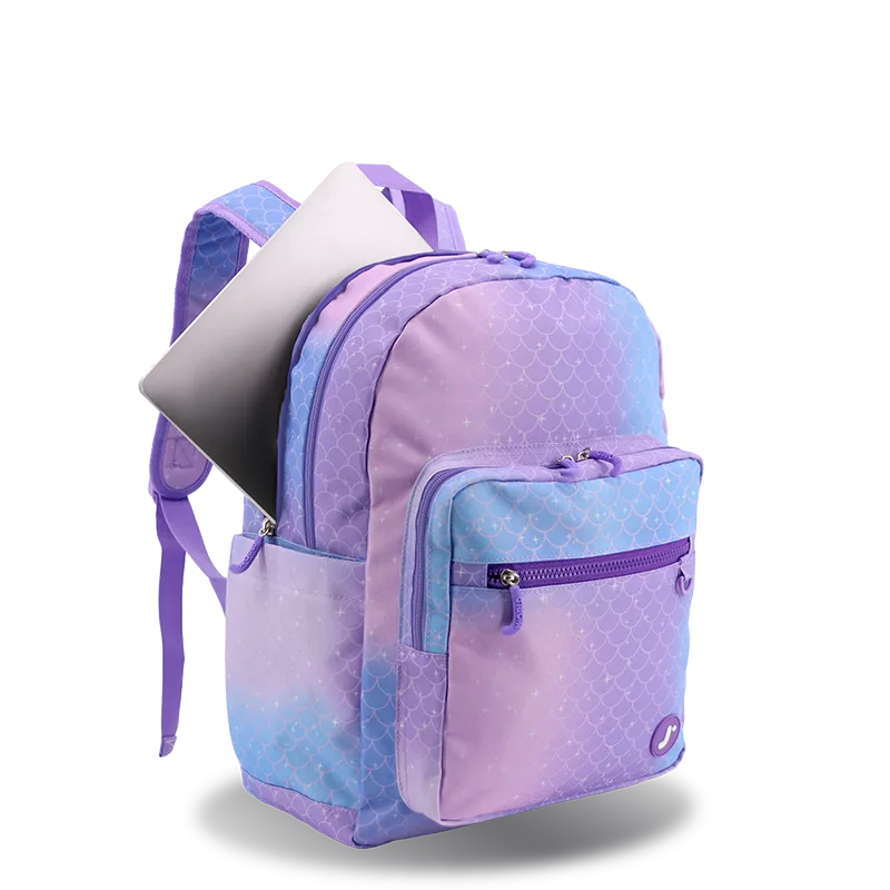 Zenpack Jr. Laptop Backpack in Purple Mermaid - JWorldstore